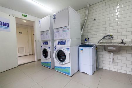 Studio para alugar com 27m², 1 quarto e sem vagaÁrea comum - Lavanderia