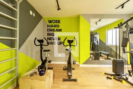 Studio para alugar com 18m², 0 quarto e sem vaga Studio para alugar com 18m², 0 quarto e sem vagaAcademia