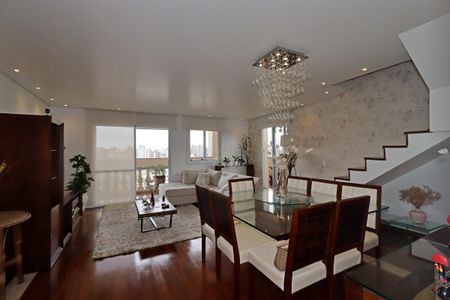 Sala de apartamento para alugar com 3 quartos, 168m² em Vila Bastos, Santo André