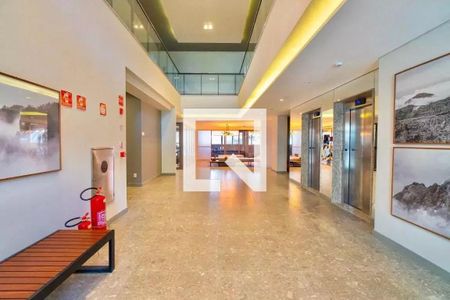 Studio à venda com 27m², 1 quarto e sem vagaHall social