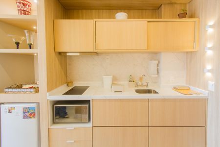 Studio à venda com 29m², 1 quarto e sem vaga