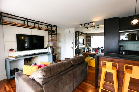 Sala  de apartamento à venda com 2 quartos, 72m² em Vila Andrade, São Paulo