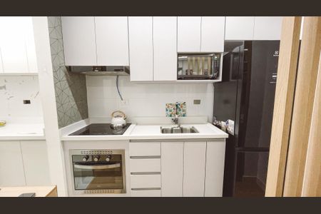 Apartamento à venda com 30m², 1 quarto e 1 vaga Apartamento à venda com 30m², 1 quarto e 1 vagaCozinha e Área de Serviço