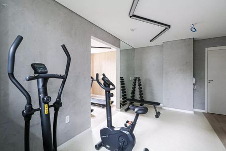 Apartamento para alugar com 42m², 2 quartos e sem vaga Apartamento para alugar com 42m², 2 quartos e sem vagaÁrea comum - Academia