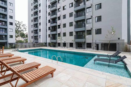 Apartamento para alugar com 42m², 2 quartos e sem vaga Apartamento para alugar com 42m², 2 quartos e sem vagaÁrea comum - Piscina