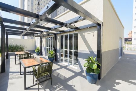 Apartamento para alugar com 46m², 2 quartos e 1 vagaÁrea comum - Salão de festas