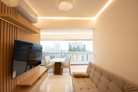 Apartamento à venda com 44m², 1 quarto e sem vaga Apartamento à venda com 44m², 1 quarto e sem vagaSala de estar