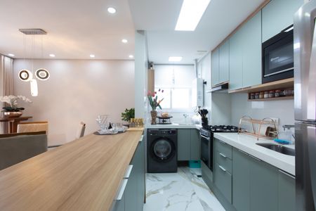 Apartamento à venda com 50m², 1 quarto e 1 vaga Apartamento à venda com 50m², 1 quarto e 1 vagaCozinha e Área de Serviço