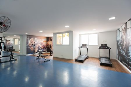Apartamento à venda com 50m², 1 quarto e 1 vaga Apartamento à venda com 50m², 1 quarto e 1 vagaÁrea comum - Academia