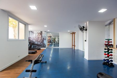 Apartamento à venda com 50m², 1 quarto e 1 vaga Apartamento à venda com 50m², 1 quarto e 1 vagaÁrea comum - Academia