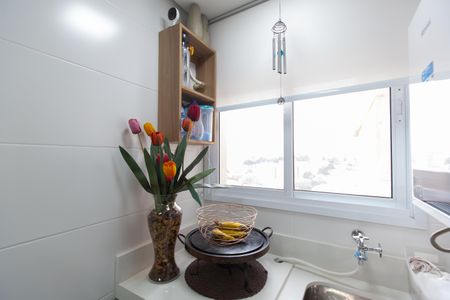 Apartamento à venda com 50m², 1 quarto e 1 vaga Apartamento à venda com 50m², 1 quarto e 1 vagaCozinha e Área de Serviço