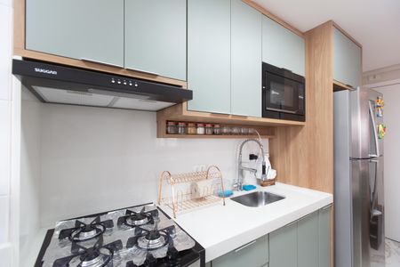 Apartamento à venda com 50m², 1 quarto e 1 vaga Apartamento à venda com 50m², 1 quarto e 1 vagaCozinha e Área de Serviço