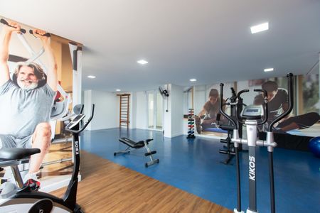 Apartamento à venda com 50m², 1 quarto e 1 vaga Apartamento à venda com 50m², 1 quarto e 1 vagaÁrea comum - Academia