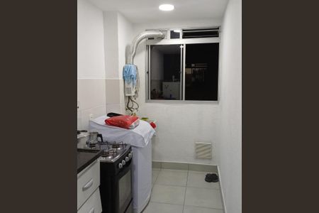 Cozinha e Área de Serviço de apartamento para alugar com 1 quarto, 60m² em Campo Grande, Rio de Janeiro