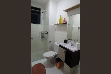 Banheiro de apartamento para alugar com 1 quarto, 60m² em Campo Grande, Rio de Janeiro