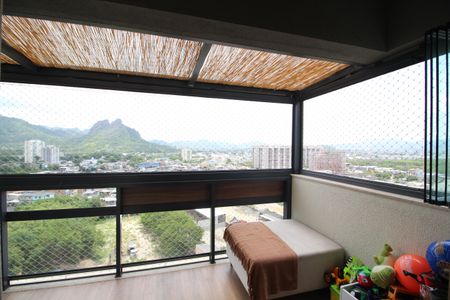 Varanda de apartamento à venda com 3 quartos, 89m² em Barra Olímpica, Rio de Janeiro