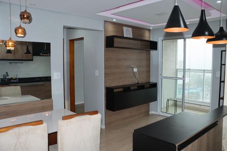 Sala/Cozinha de apartamento para alugar com 2 quartos, 60m² em Jardim Marilu, Cotia