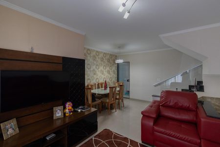 Sala de casa de condomínio à venda com 3 quartos, 160m² em Vila Ré, São Paulo
