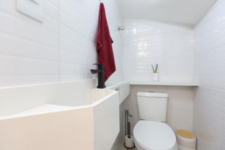 Lavabo de casa de condomínio à venda com 2 quartos, 59m² em Parada XV de Novembro, São Paulo