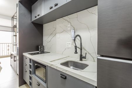 Studio para alugar com 26m², 1 quarto e sem vaga Studio para alugar com 26m², 1 quarto e sem vagaCozinha