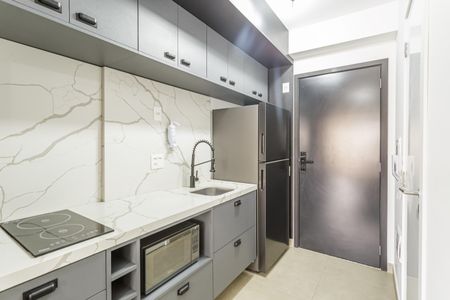 Studio para alugar com 26m², 1 quarto e sem vaga Studio para alugar com 26m², 1 quarto e sem vagaCozinha