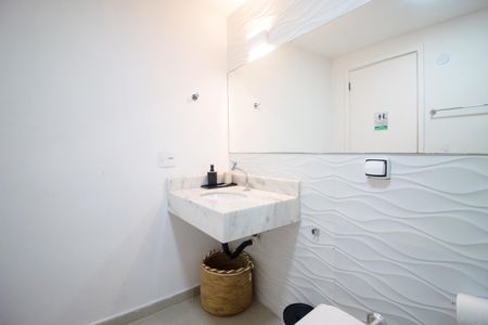 Banheiro da Suíte de apartamento para alugar com 3 quartos, 126m² em Jardim Paulista, São Paulo