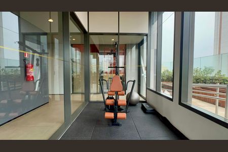 Studio para alugar com 28m², 1 quarto e sem vagaAcademia