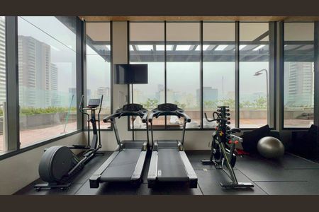 Studio para alugar com 28m², 1 quarto e sem vagaAcademia