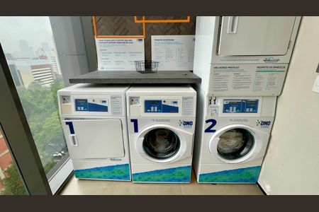 Studio para alugar com 28m², 1 quarto e sem vagaLavanderia