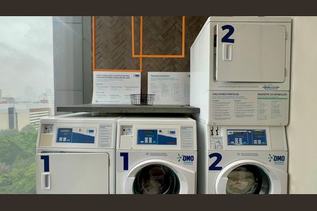 Studio para alugar com 28m², 1 quarto e sem vagaLavanderia