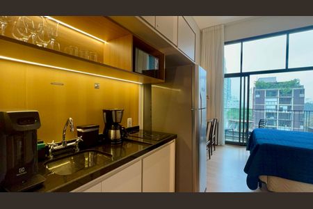 Studio para alugar com 28m², 1 quarto e sem vagaCozinha