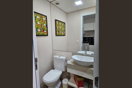 Banheiro de apartamento para alugar com 1 quarto, 43m² em Vila Argos Velha, Jundiaí