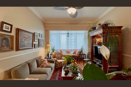 Sala de TV de apartamento à venda com 2 quartos, 113m² em Cerqueira César, São Paulo