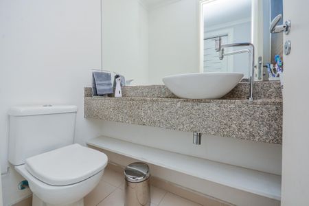 Lavabo de apartamento à venda com 3 quartos, 181m² em Campo Grande, São Paulo