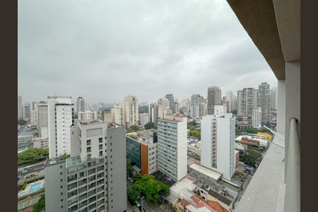 Varanda de apartamento à venda com 1 quarto, 46m² em Pompeia, São Paulo