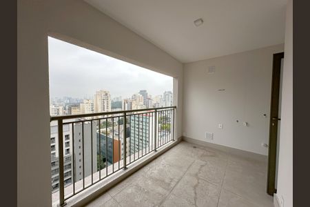 Apartamento à venda com 46m², 1 quarto e sem vagaVaranda