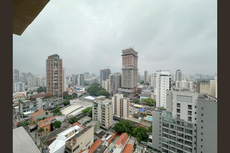 Varanda de apartamento à venda com 1 quarto, 46m² em Pompeia, São Paulo