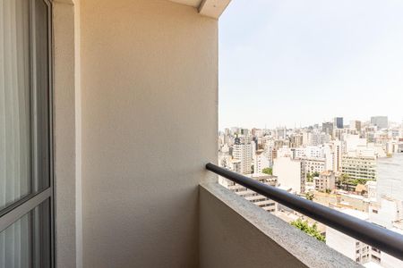 Varanda da Sala de apartamento à venda com 2 quartos, 50m² em Santa Cecilia, São Paulo