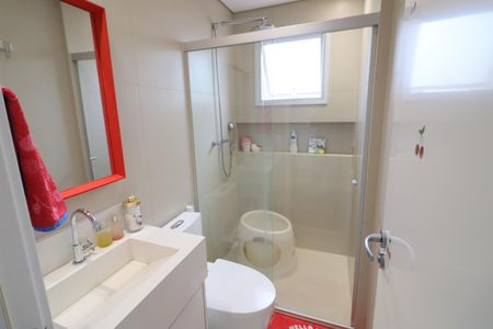 Apartamento à venda com 76m², 3 quartos e 2 vagasBanheiro da Suíte 2