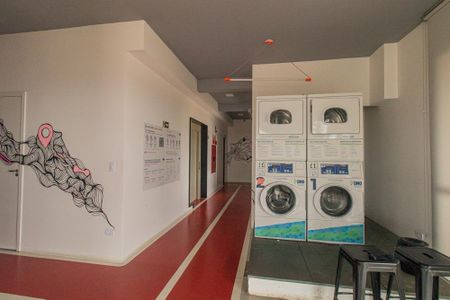 Studio para alugar com 25m², 1 quarto e 1 vaga Studio para alugar com 25m², 1 quarto e 1 vagaLavanderia