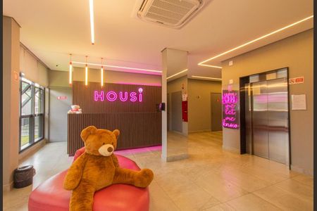 Studio para alugar com 25m², 1 quarto e 1 vaga Studio para alugar com 25m², 1 quarto e 1 vagaHall de entrada