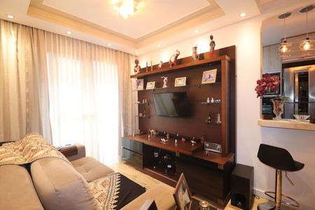 Sala de apartamento à venda com 2 quartos, 54m² em Vila Alpina, Santo André