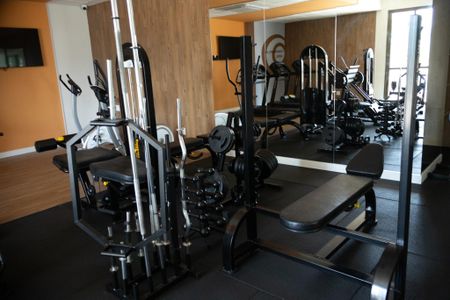 Apartamento para alugar com 59m², 2 quartos e 1 vaga Apartamento para alugar com 59m², 2 quartos e 1 vagaAcademia