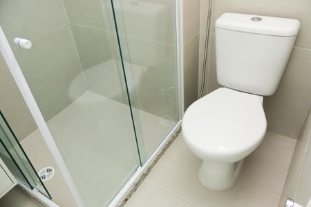 Apartamento para alugar com 59m², 2 quartos e 1 vaga Apartamento para alugar com 59m², 2 quartos e 1 vagaBanheiro da Suíte