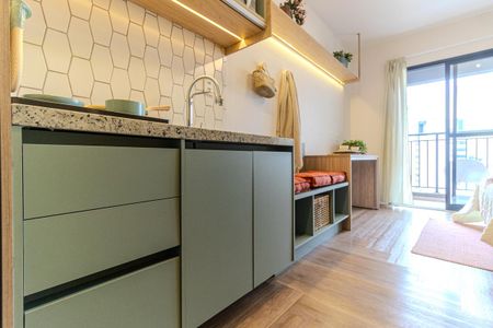 Apartamento para alugar com 23m², 1 quarto e sem vaga Apartamento para alugar com 23m², 1 quarto e sem vagaCozinha