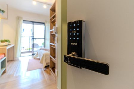 Apartamento para alugar com 23m², 1 quarto e sem vaga Apartamento para alugar com 23m², 1 quarto e sem vagaFechadura Eletrônica