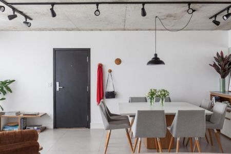 Sala de apartamento à venda com 3 quartos, 122m² em Campo Belo, São Paulo