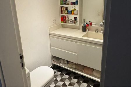 Apartamento à venda com 122m², 3 quartos e 2 vagasBanheiro 