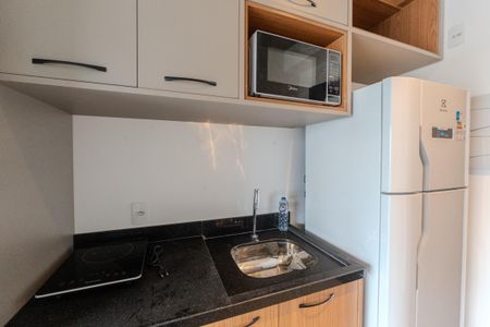 Studio para alugar com 24m², 1 quarto e sem vagaCozinha