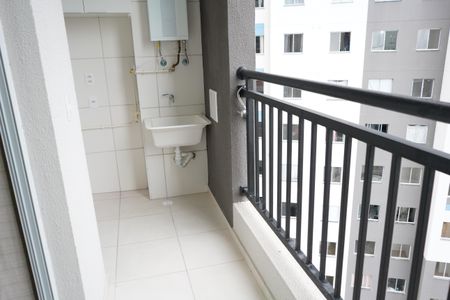 Apartamento para alugar com 40m², 2 quartos e sem vagaSacada da Área de Serviço